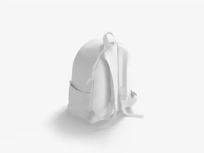 Backpack Low-poly 3D model