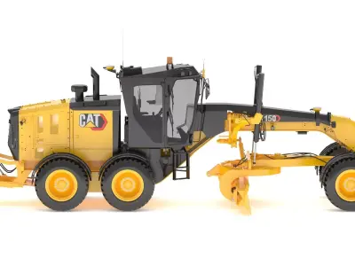 CAT 150 Motor Grader 3D model