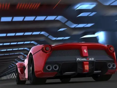 Laferrari ferrari italia hd wallpaper 3D model