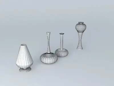 ornaments vessels vases Free 3D model