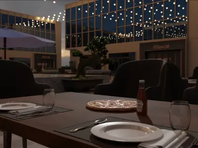 New Cairo Scene Free 3D model