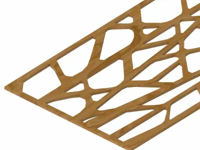 Decorative panel STL 3D model 25