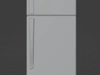 Fridge 3d model 3D model