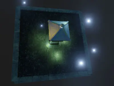 lantern3d model 3D model