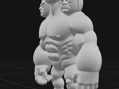 Tricerus 3D print model