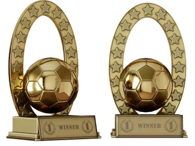 Sports awards 3D model