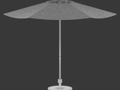 Umbrella outdoor IKEA Hogon 3D model