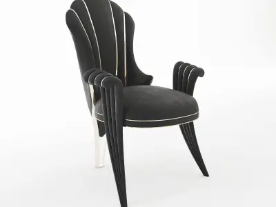 Venus Chair Low-poly 3D model