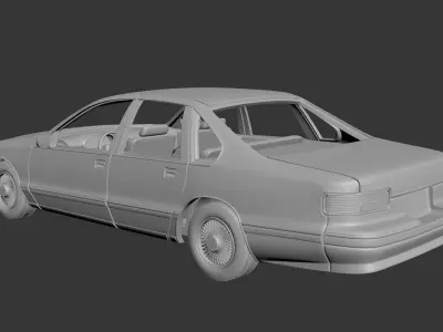 Chevrolet Caprice 1995  3D print model