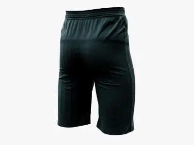 Supreme Sports Shorts Low-poly 3D model