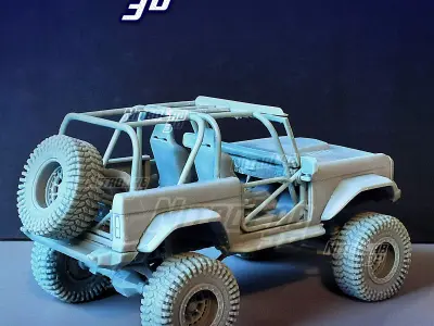 The Crawler FH4 1-24th modelkit 3D print model