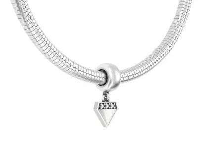 Diamond Charm 3D print model