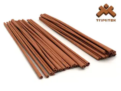 Cinnamon sticks 3D model