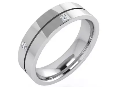Princess Diamond Band 4403 3D print model