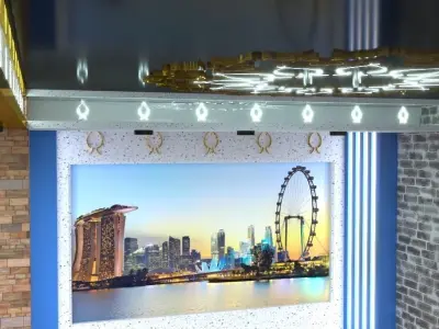 Virtual TV Set 3D 3D model