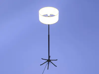 PBR Floor Lamp 3D model buy