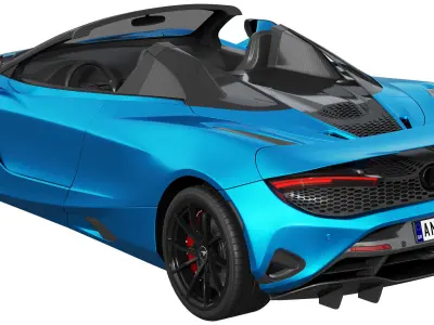 McLaren 750S Spider 3D model