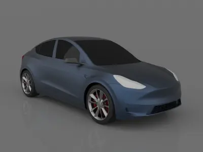 Tesla Model Y Ready to Print STL Files 3D print model