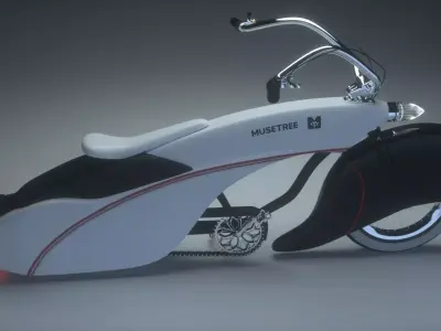 Bike Bagger Style 3D model