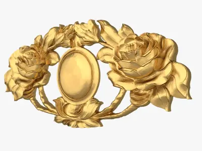 Classic decor ornament 238 3D model