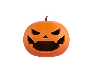 Prop183 Halloween Pumpkin  3D model