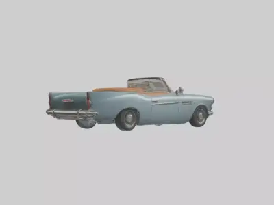 Classic Car Model 1 Low-poly 3D model