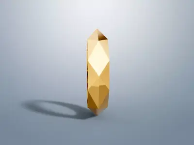 Geometric Faceted Ring 3D print model