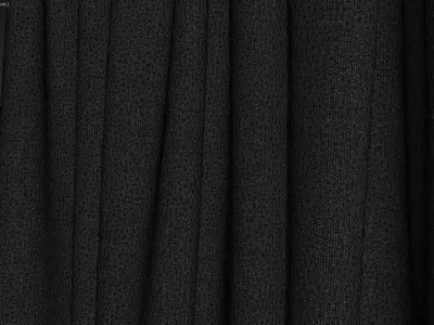 Three Curtains 20 3D model