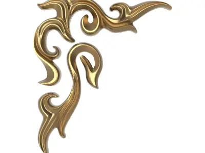  decorative pattern ready for 3D printing 3D model 412
