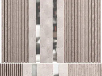 Panel 3D model 7