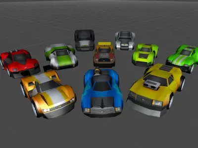 CARS by TGS 3D Model Pack