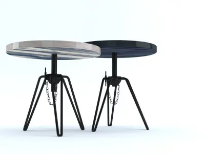 Industrial Table Free 3D model