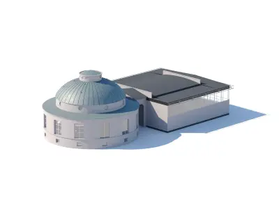 Observatory Building 3D model