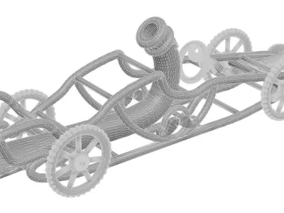 Cars - air racer 3D print model