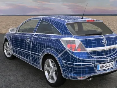 Opel Astra  3D model