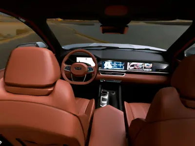 Geely Monjaro 2025 3D model