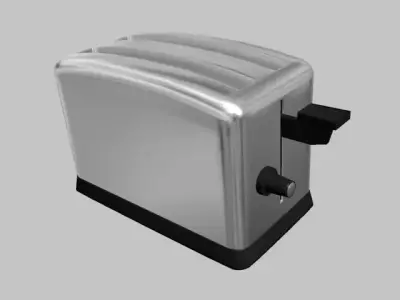 toaster car charger Low-poly 3D model