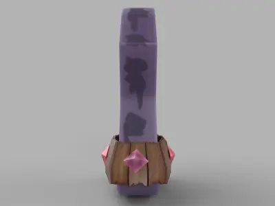 Fictional prop Low-poly 3D model