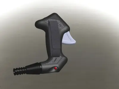 Punho de acelerador 3D model