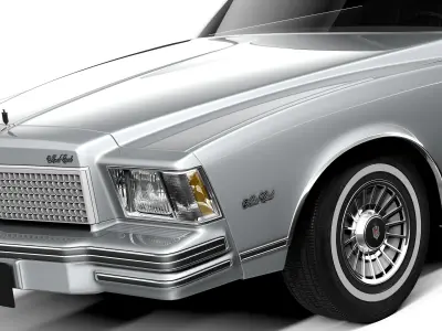 Chevrolet Monte Carlo 1978 3D model