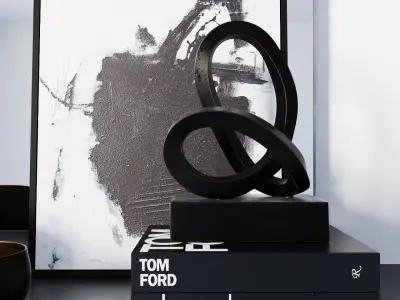 RH Decorative Set 001 3D model
