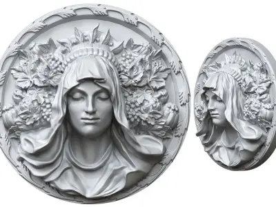Mascaron 3D print model