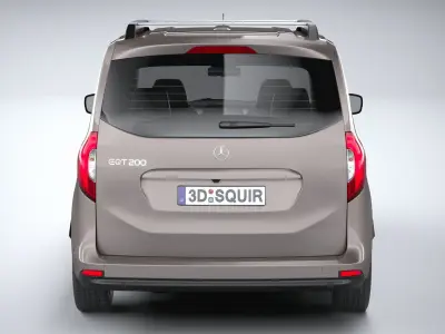 Mercedes-Benz EQT 2024 3D model