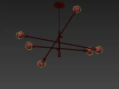 Mobile Chandelier 3D model