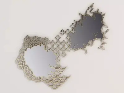 David Wiseman Collage Mirror 3D model