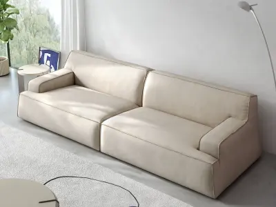 CA - Scandinavian interior scene 3D model