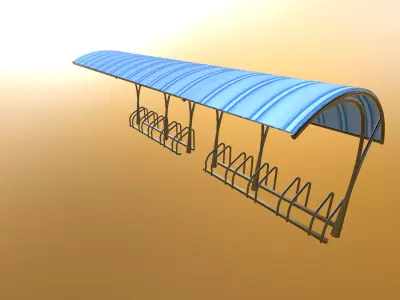 bicycle stand 3D model