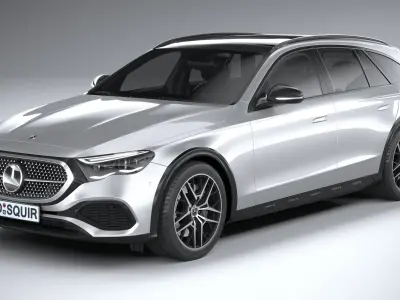 Mercedes-Benz E-class Estate All-Terrain 2024 3D model