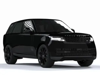 Range Rover 2024 3d Model Low-poly 3D model by goldtravel