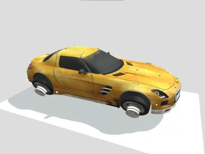 car taxi 3D model